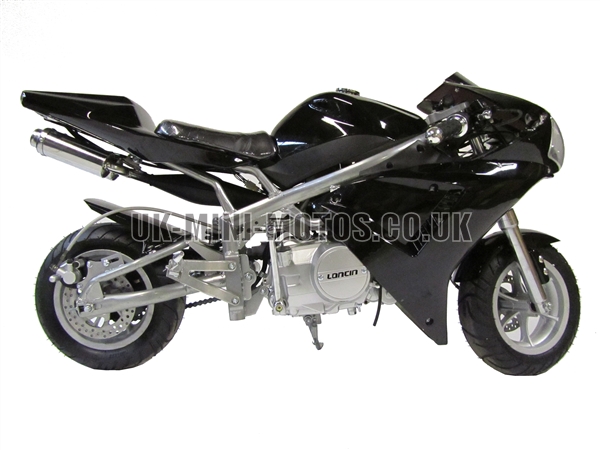 Midi Moto Dirt Bike - Midi Moto HC-113 Black - Midimoto - Midi Dirt Bikes - Midi Bike