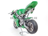 Water Cooled Mini Motos - Minimoto - Pocket Bikes - Green Water Cooled Mini Moto
