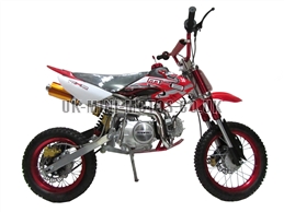 Dirt Bikes - Pit Bikes - Dirtbikes - 125cc Dirt Bike Red