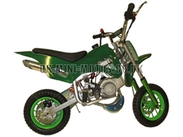 Mini Dirt Bike - DB02 Green Mini dirtbike - Mini Dirt Bikes  - Pocket Bikes - Minimotos - Mini Moto